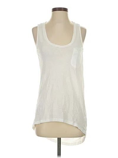 Pre-owned Theory Sleeveless T-shirt In White