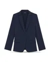 Theory Slim Blazer In Blue