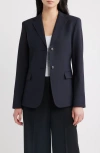 Theory Slim Fit Blazer In Blue