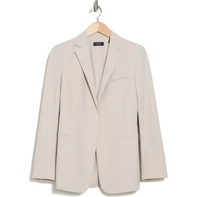 Theory Slim Fit Blazer In Putty