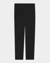 Theory Slim-fit Full-length Trousers In Black