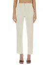 Theory Slim Fit Pants In White