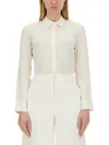 Theory Slim Fit Shirt In Ivory