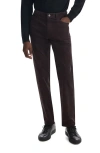 Theory Slim Fit Stretch Corduroy Pants In Hickory