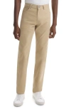 Theory Slim Fit Stretch Corduroy Pants In Khaki