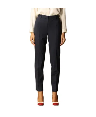Theory Slim-fit Tailored Trousers In Black