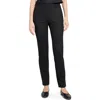 Theory Slim Fit Wool Blend Pants In Black