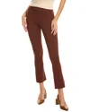 Theory Slim Kick Ponte Legging In Red