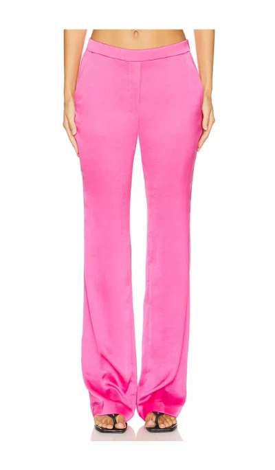 Theory Slim Pull On Pant In Pink