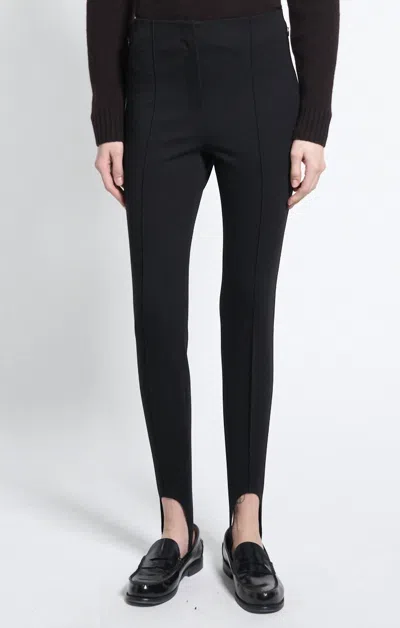 Theory Slim Stirrup Pant In Black