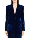 Theory Slim Tailor Jacket In Blue