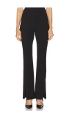 Theory Slit Flare Legging In Black