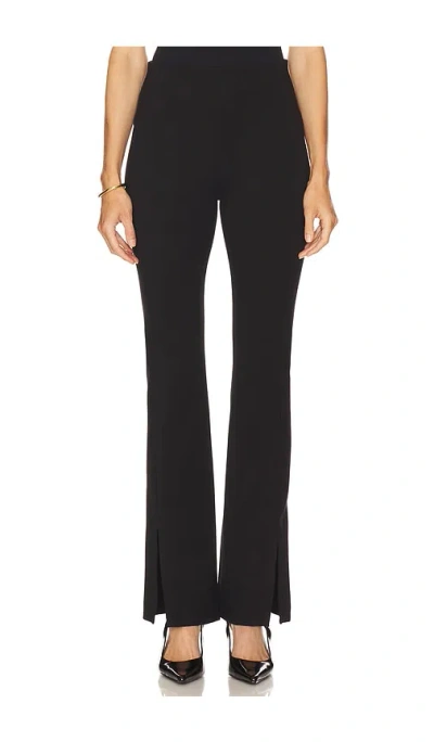 Theory Slit Flare Legging In Black