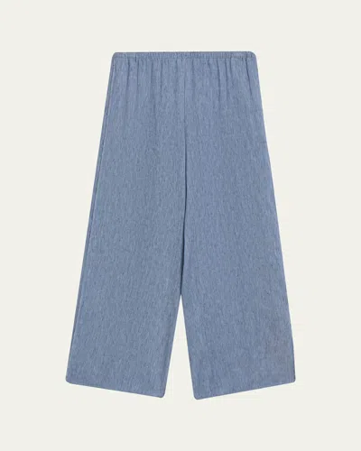Theory Slit Pull-on Pants In Multi