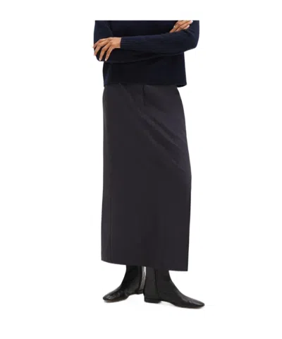 Theory Slit Skirt In Black