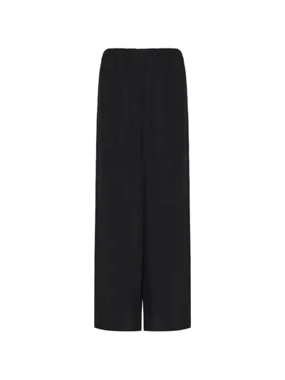 Theory Slit-detail Trousers In Black