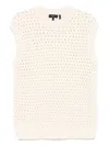 Theory Slvless Vest Cb.roun Clothing