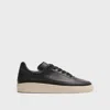 Theory Sneaker In Leather In Black