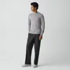Theory Sneaker In Leather In Gray