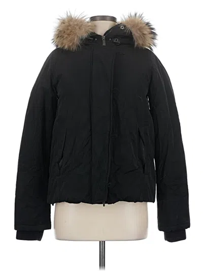 Pre-owned Theory Snow Jacket In Black