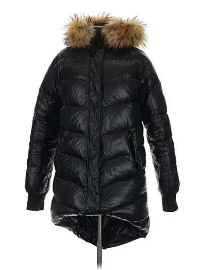 Pre-owned Theory Snow Jacket In Black