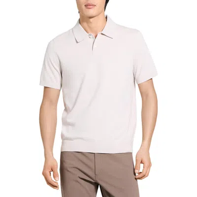 Theory Soris Polo Shirt In Neutral
