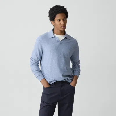 THEORY SORIS POLO SHIRT IN LIGHT BILEN