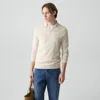 Theory Soris Polo Shirt In Light Bilen In White