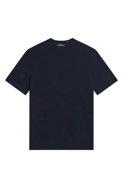 Theory Soris T-light Crewneck T-shirt In Blue