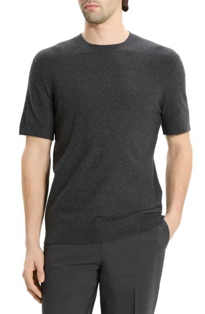 Theory Soris T-light Crewneck T-shirt In Gray