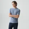 Theory Soris Tee In Light Bilen In Gray