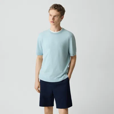 Theory Soris Tee In Light Bilen In Blue