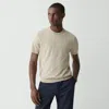 Theory Soris Tee In Light Bilen In Earl Grey