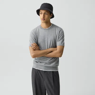 Theory Soris Tee In Regal Wool