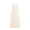 Theory A-line Midi Dress In Linen Blend In D Light Linen