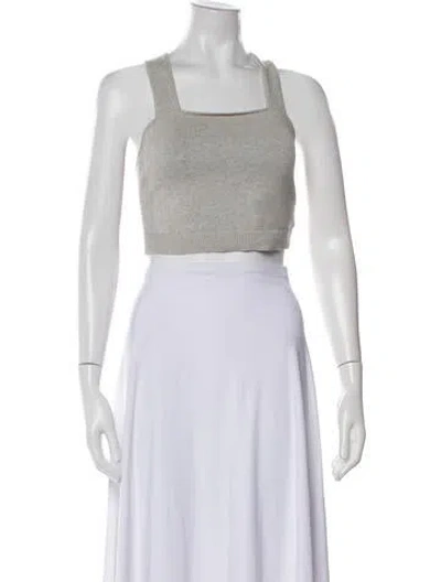 Pre-owned Theory Square Neckline Sweater W/ Tags In Black