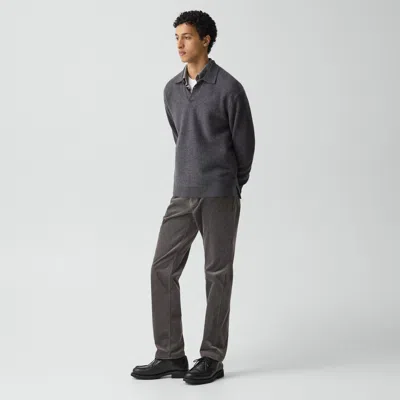 Theory Standard 5-pocket Pant In Brushed Corduroy In Gray