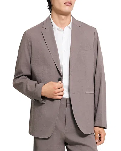 Theory Standard Blazer In Good Crunch In Brown