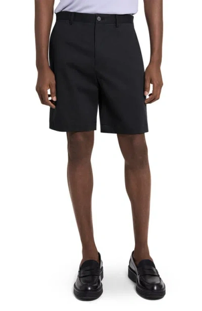 Theory Standard Chino Shorts In Black