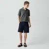 Theory Standard Chino Short In Moonsoft Cotton In Multi