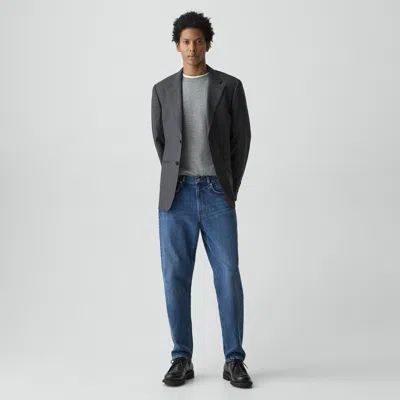 Theory Standard Jean In Stretch Denim In Gray