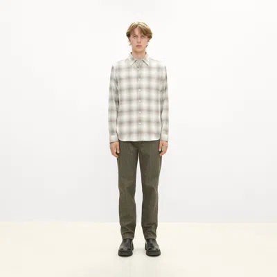 Theory Standard Jean In Tinted Denim In Green