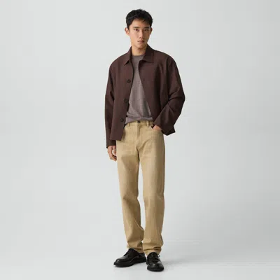 Theory Standard Jean In Tinted Denim In Brown