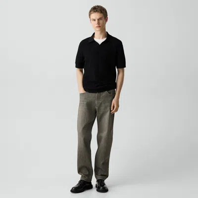 Theory Standard Jean In Tinted Denim In Brown