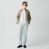 Theory Standard Pant In Good Linen In Gray