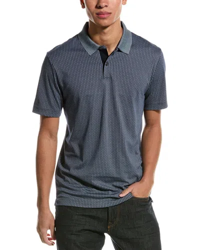 Theory Standard Polo Shirt In Blue