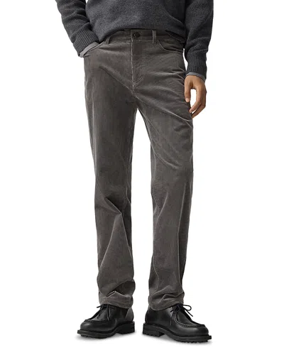 Theory Standard Relaxed Fit Crosby Cord Pants In Black