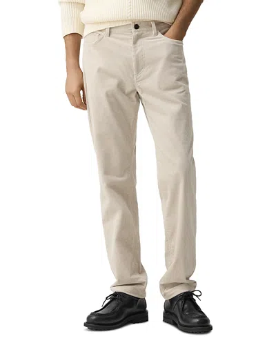 Theory Standard Relaxed Fit Crosby Cord Pants In White