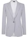 Theory Staple Blazer Badmi In Grey