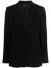 Theory Single-breasted Blazer Blazer And Suits In Black